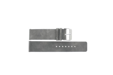 Watch strap Universal 827.07.20 Leather Grey 20mm