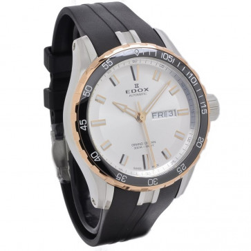 Watch strap Edox 88002 357RCA Rubber Black