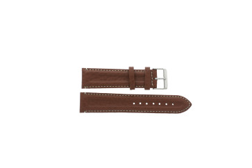 Watch strap Universal 890.03.22 Leather Cognac 22mm