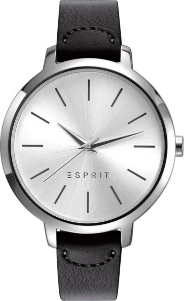 Watch strap Esprit ES109612003 Leather Black 14mm