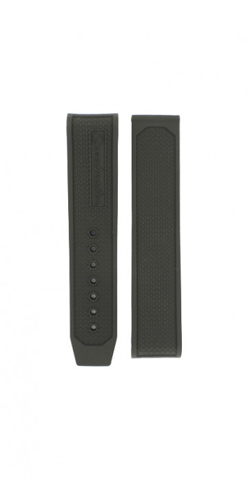 Watch strap Omega 32632405001001 Rubber Black 19mm