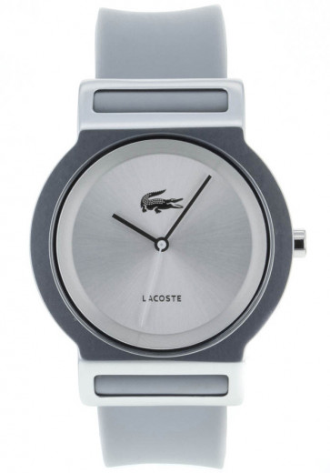Lacoste watch strap 2000697 / LC-38-3-22-2322 Rubber Grey 20mm