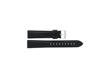 Watch strap Armani AR0207 / AR0101 / AR0121 / AR5601 / AR0604 Leather Black 18mm