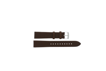 Watch strap Armani AR1675 Leather Brown 18mm