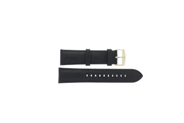 Watch strap Armani AR1917 / Luigi XLarge Leather Black 22mm