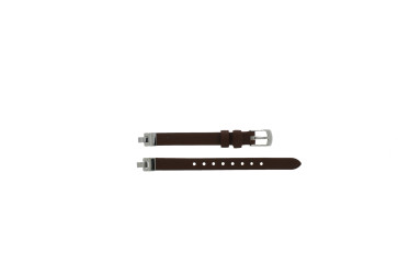 Watch strap Armani AR7392 Leather Brown 9mm