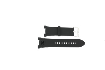 Armani watch strap AX1042 Silicone Black 32mm