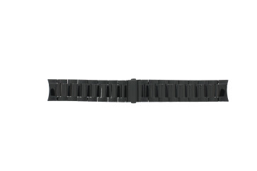 Watch strap Armani Exchange AX2164 Steel Black 22mm