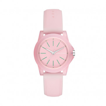Watch strap AX4361 Silicone Pink 20mm