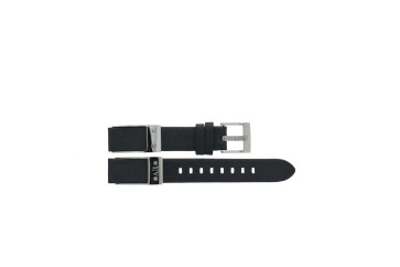 Armani watch strap AX-5303 Leather Black 16mm 