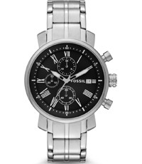 Watch band Fossil BQ1000 Stainless steel 20mm