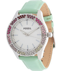 Watch strap Fossil BQ1221 Leather 18mm