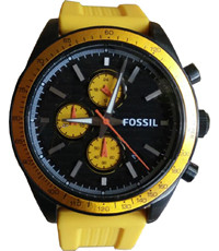 Yellow clearance fossil watch