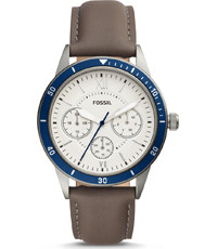 Watch strap Fossil BQ2341 Leather 22mm