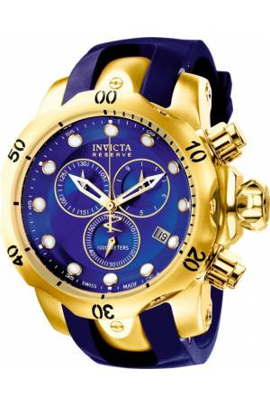 Watch strap Invicta 6113.01 Rubber Blue