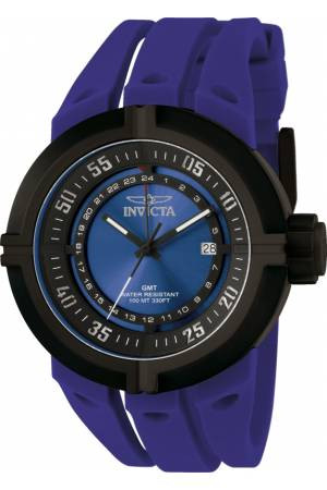Watch strap Invicta 0837.01 Rubber Blue