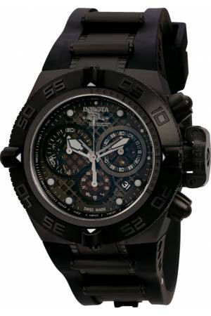 Watch strap Invicta 0520.01 Rubber Black
