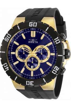 Watch strap Invicta 30728.01 Rubber Black