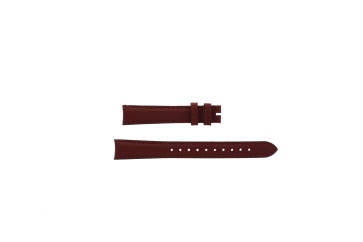 Watch strap Burberry BU10102 Leather Red 14mm