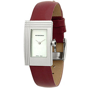 Red burberry watch store