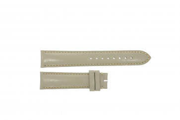 Burberry watch strap BU9118 Leather Cream white Beige 18mm standard stitching