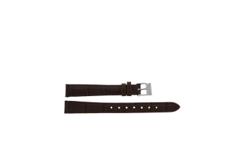Watch strap Universal C341 Leather Brown 12mm