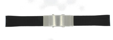 Watch strap Certina C0324071705160A / C0324071705100A / C603020937 Rubber Black 21mm