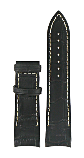 Watch strap Certina C0084271603700A / C610015235 Leather Dark brown 22mm