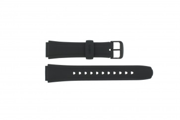Watch strap Casio 10134116 / AW-S90-1A / AW-S90 Plastic Black 18mm