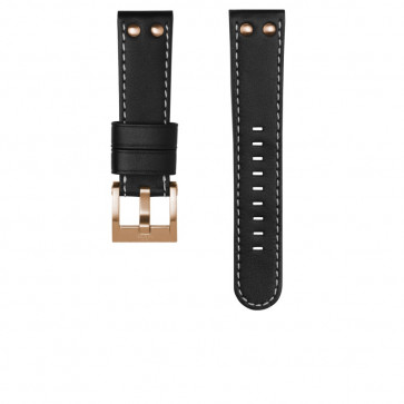 Watch strap TW Steel CEB105 / CE105 Leather Black 22mm