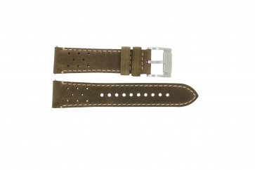 Watch strap Fossil CH2951 Leather Brown 22mm