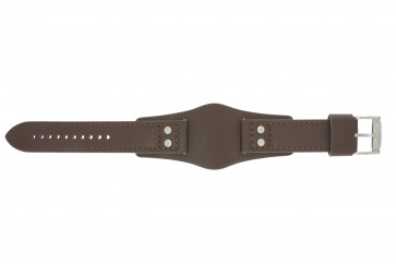 Watch strap Fossil CH2565 Leather Brown 22mm