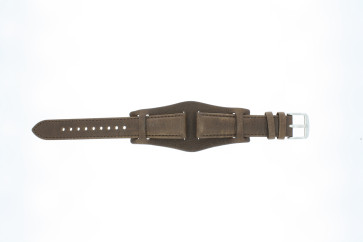 Watch strap Fossil CH2795 Leather Brown 18mm