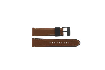 Watch strap Fossil CH3065 Leather Brown 22mm