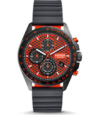 Watch strap Fossil CH3078 Silicone Grey 22mm