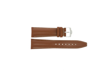 Watch strap Tag Heuer CS2111-BC0788 Leather Brown 22mm