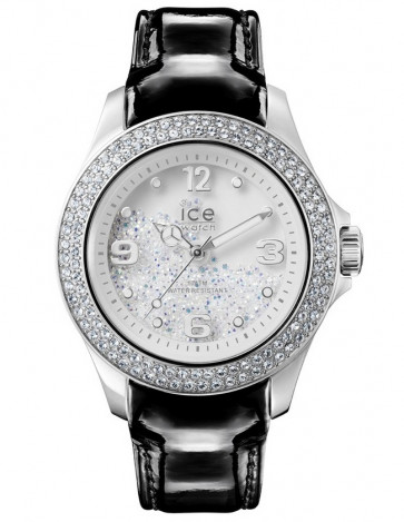 Watch strap Ice Watch CY.SRB.U.L.15 Leather Black 20mm