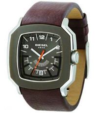Watch strap Diesel DZ1139 / DZ1140 Leather Brown 28mm