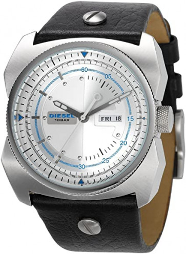 Watch strap Diesel DZ1238 Leather Black 32mm