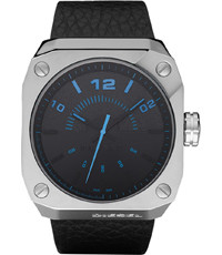 Watch strap Diesel DZ1435 Leather Black 30mm