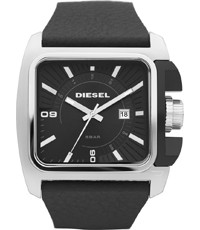 Watch strap Diesel DZ1541 Leather Black 32mm