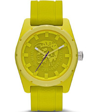 Watch strap Diesel DZ1626 Silicone Yellow 24mm