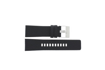 Watch strap Diesel DZ4182 Leather Black 28mm