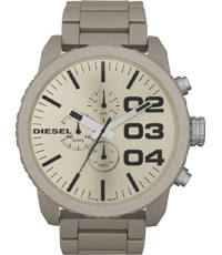 Watch strap Diesel DZ4252 Steel Beige 26mm