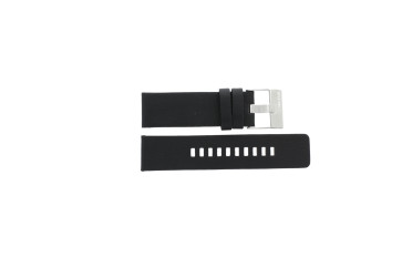 Watch strap Diesel DZ4271 Leather Black 24mm