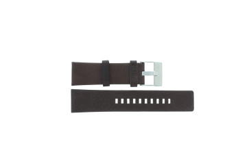 Watch strap Diesel DZ4340 / Overflow Leather Brown 24mm