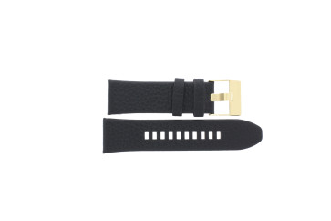 Watch strap Diesel DZ4344 / Mega Chief Leather Black 26mm
