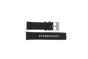 Watch strap Diesel DZ4375 Leather Black 24mm