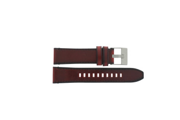 Watch strap Diesel DZ4594 Leather Red 22mm