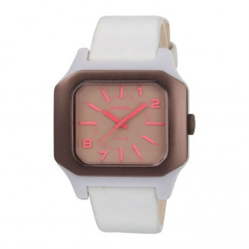 Watch strap Diesel DZ5201 Leather White 20mm